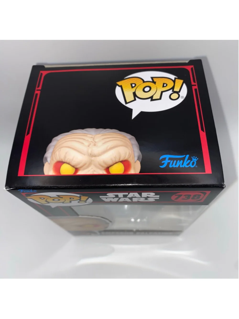 Funko Pop! Star Wars Emperor Palpatine Bobble Figure 738